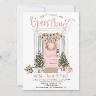 Holiday Open House Invitation