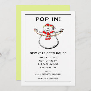 Holiday Open House Invitations