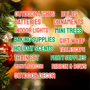 Holiday Organising  Customisable  Vinyl Stickers