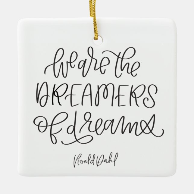 Holiday Ornament Ceramic Christmas Decor Keepsake (Front)