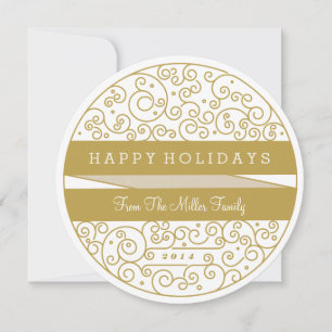 Holiday Ornament Photo Card