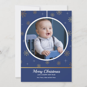 Holiday Ornament Photo Greeting Card