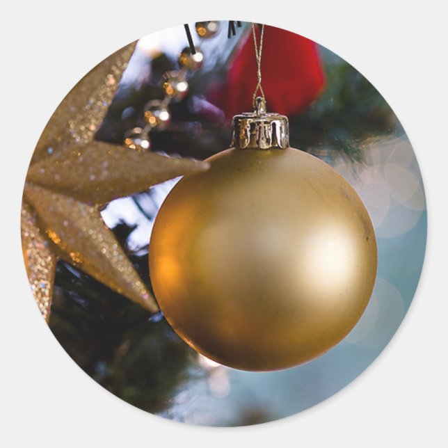 Holiday Ornament stickers (Front)