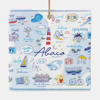 Holiday Ornament- The ABC'S of Hope Town Ceramic Ornament