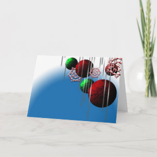 Holiday Ornament Xmas Balls Christmas Decorations Card