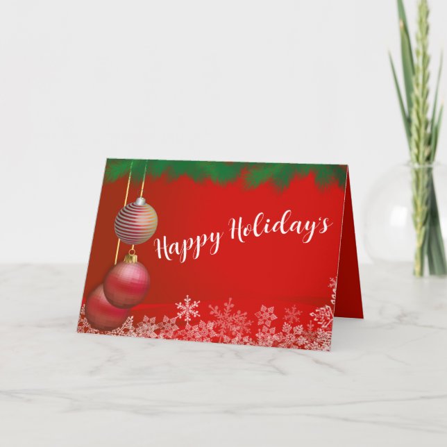 Holiday Ornaments  (Front)