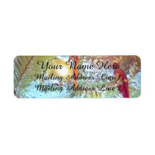 Holiday Ornaments in the Light Return Address Label