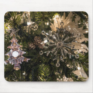 Holiday Ornaments Mouse Pad