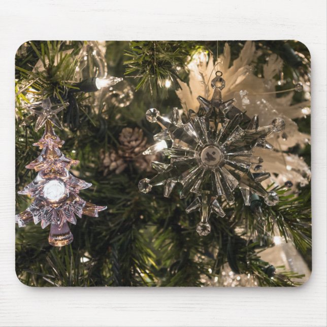 Holiday Ornaments Mouse Pad (Front)