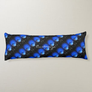 holiday ornaments night sky body cushion