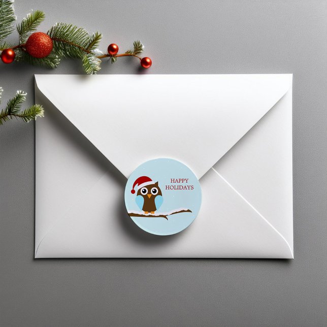 Holiday Owl Stickers (Creator Uploaded)