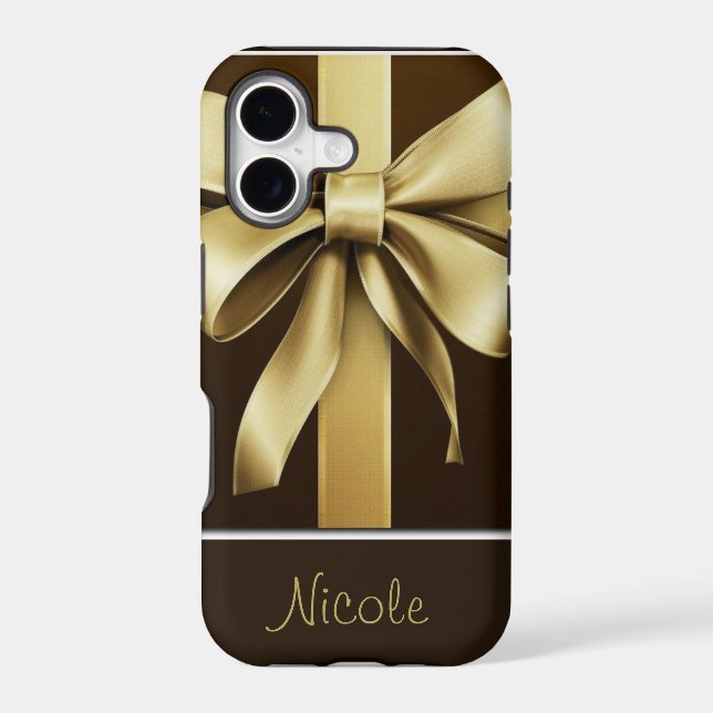 Holiday package Design iPhone Case (Back)