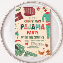 Holiday Pajama Slumber Christmas Party