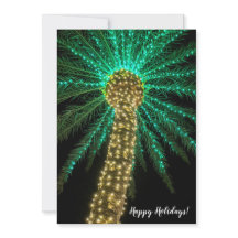Holiday Palm Tree Holiday Card