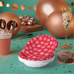 Holiday Paper Bowl Plate