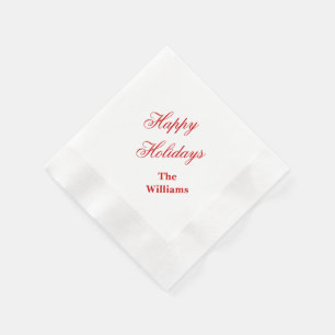 Holiday Paper Napkins