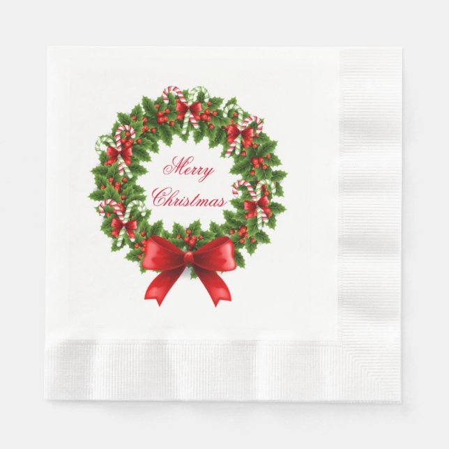 Holiday Paper Napkins (Front)