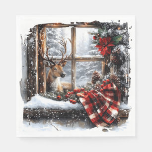 Holiday Paper Napkins 