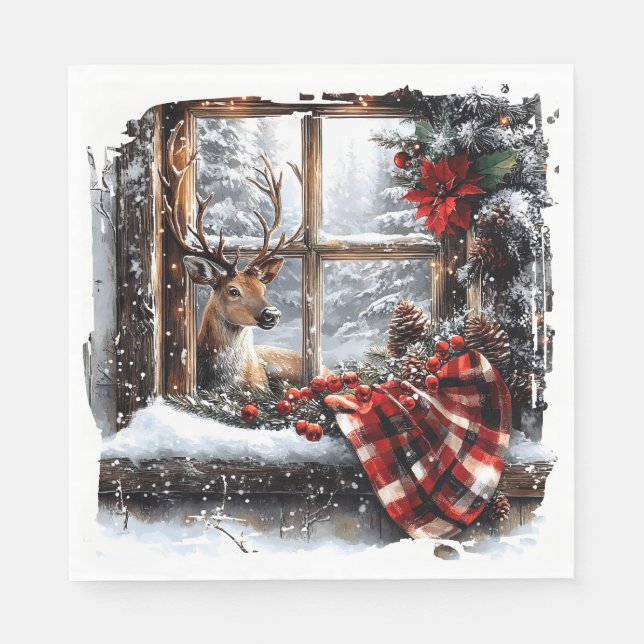 Holiday Paper Napkins  (Front)