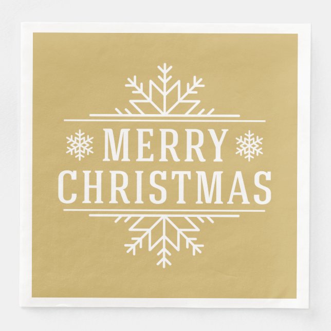 Holiday Paper Napkins (Front)