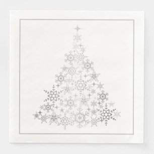 Holiday Paper Napkins Tree