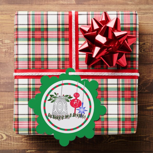 Holiday Paper Ornament Card (Insitu (Gift))