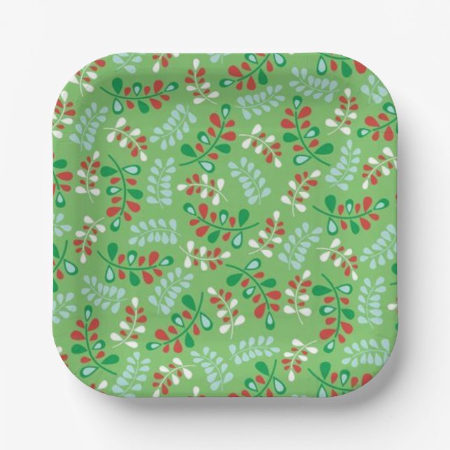 Holiday Paper Plate (Front)