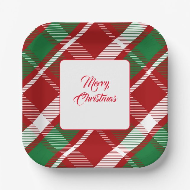 Holiday Paper Plates (Front)