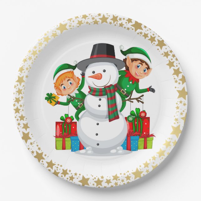 Holiday Paper Plates (Front)