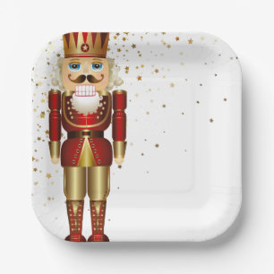 Holiday Paper Plates-Nutcracker Paper Plate