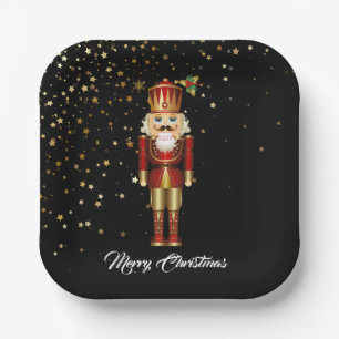 Holiday Paper Plates-Nutcracker Plate