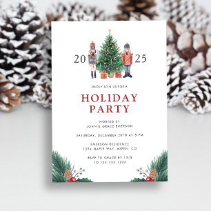 Holiday Party Christmas Invitation