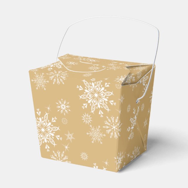 Holiday Party Favour Box (Front Side)