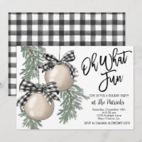 Holiday Party  Invitation