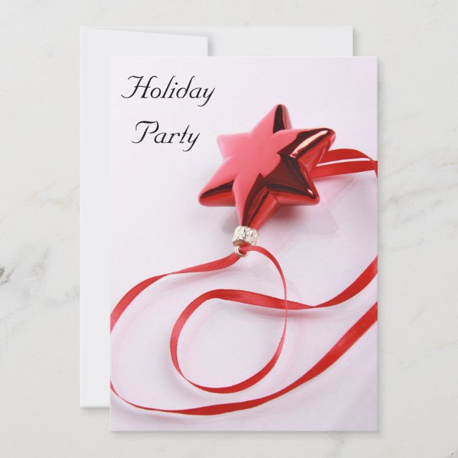 Holiday Party Invitation (Front)