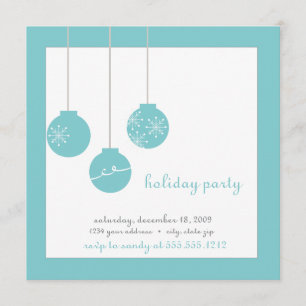 holiday party invitation