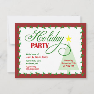 Holiday Party Invitation