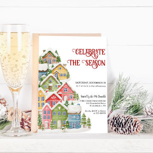 Holiday Party Invitation Celebrate the season