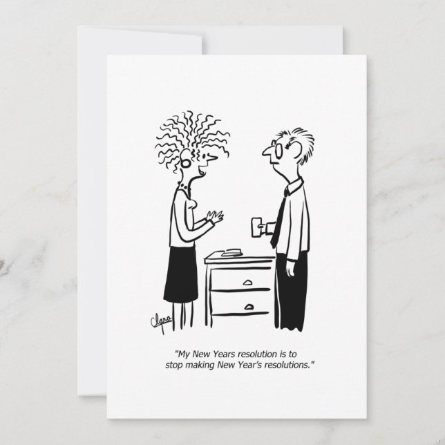 Holiday party invitation - Christmas, New Years (Front)