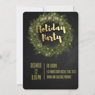 Holiday Party Invitation Custom Company Party !