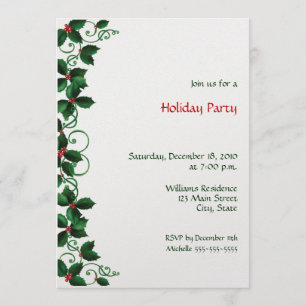 Holiday Party Invitations