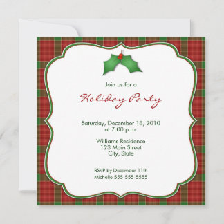 Holiday Party Invitations