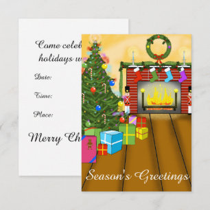 Holiday Party Invite (Customisable)