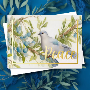 Holiday Peace Dove Olive Branch