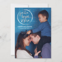 HOLIDAY | PEACE HOPE LOVE | FAMILY PHOTO