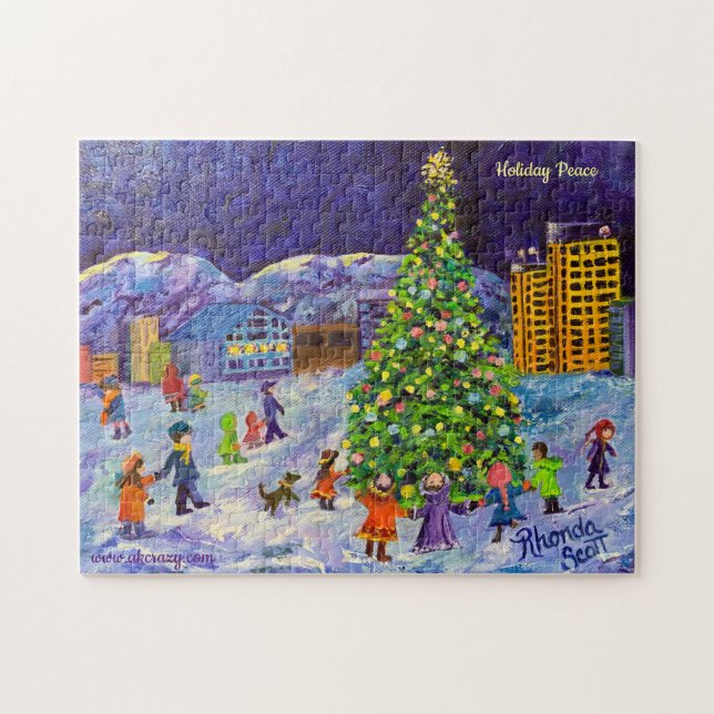 Holiday Peace Puzzle (Horizontal)