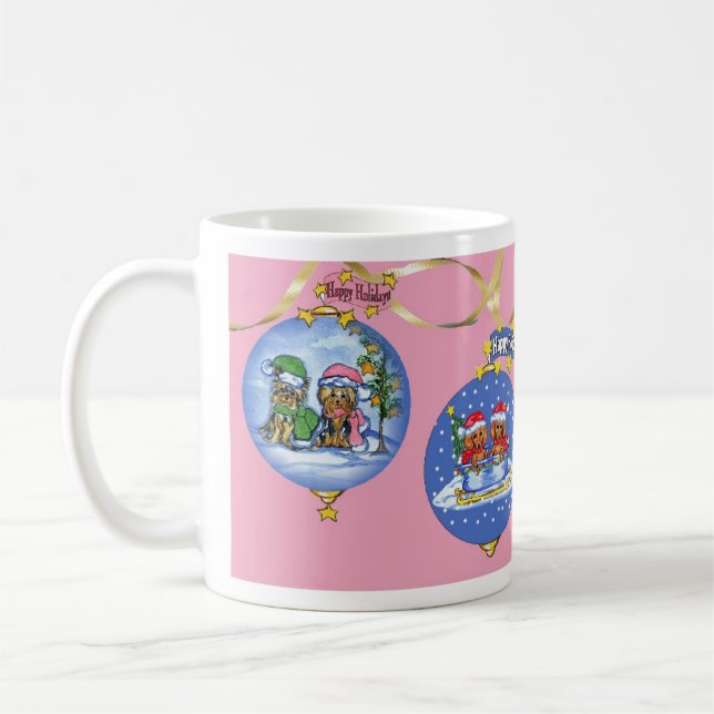 "Holiday Pet Mug" Coffee Mug (Left)