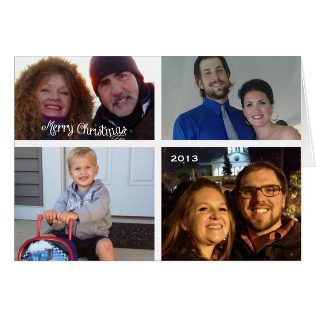 Holiday Photo Card (Front Horizontal)