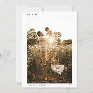 HOLIDAY PHOTO CARD