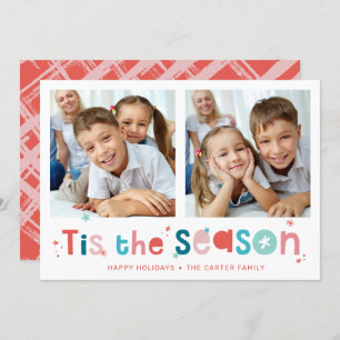 HOLIDAY PHOTO fun quote tis the season 2 photo
